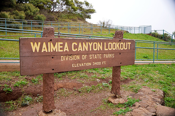Waimea Canyon Lookout