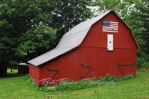 Patriotic Barn - Ohio
