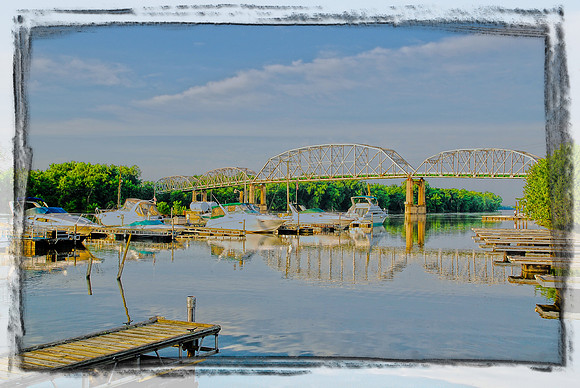 062811 Henry Illinois Marina and Bridge
