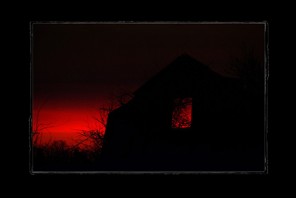 012211 Sunset Through The Window