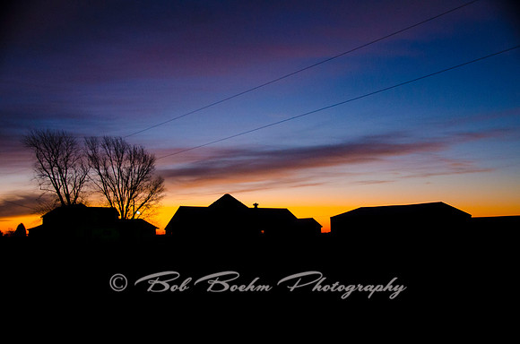 A Sunrise at Young Farm