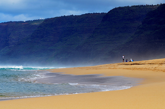 Crowded Beach