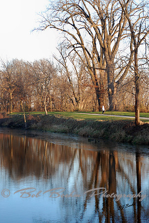 Jogging Along the Water