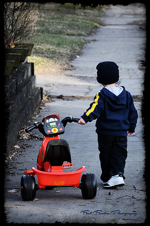 Taking My New Bike For a Walk