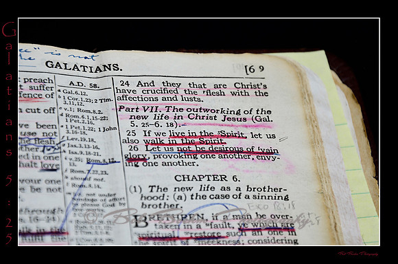 9 Galatians 5 25