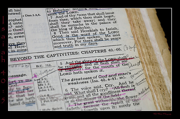 23 Isaiah 40 5