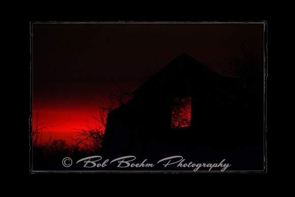 012211 Sunset Through The Window