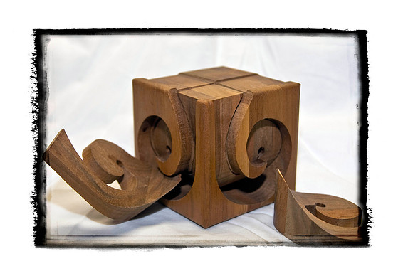 010411 Hand-made Wooden Puzzle