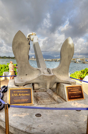 USS Arizona Anchor