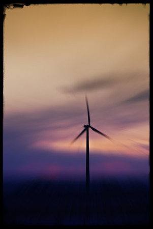 012111 blurred sunset