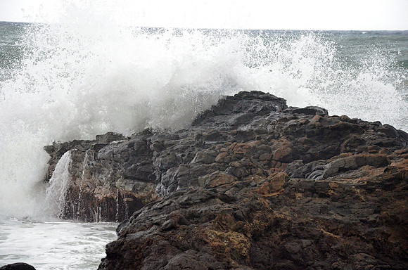 Wave Crash IV at Salt Pond Beach