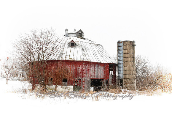 Round Barn By Mauston, WI