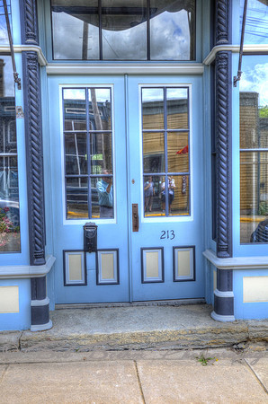 Doorway 213 Beautiful Blues