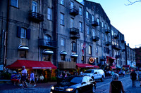 River Street Red Awnings