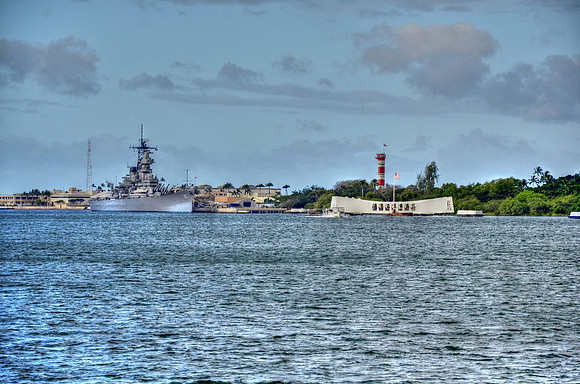 USS Arizona, USS Missouri & Ford Field Control Tower