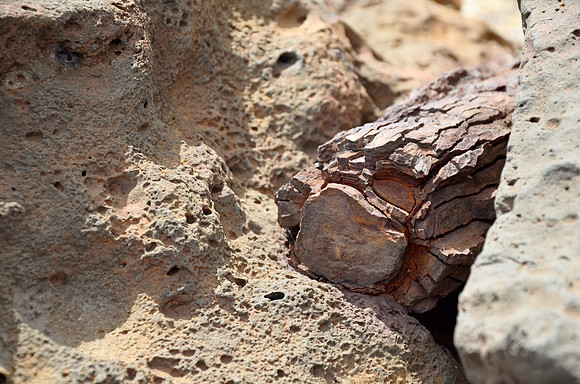 Lava Rock and Rust